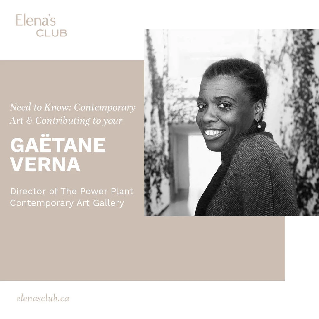 Gaëtane Verna - Director of The Power Plant Contemporary Art Gallery