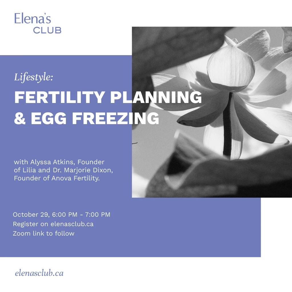 EC Lifestyle: Fertility Planning & Egg Freezing