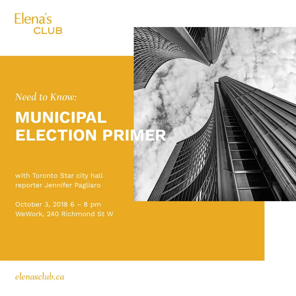 Need to Know: Municipal Election Primer