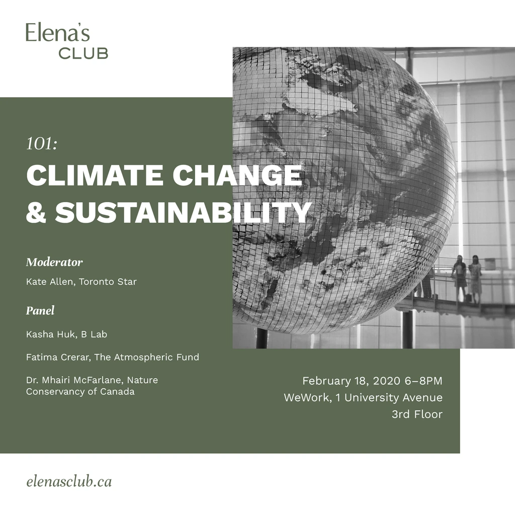 101: Climate Change and Sustainability
