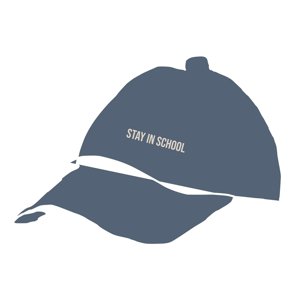 Blueberry Stay in School Hat