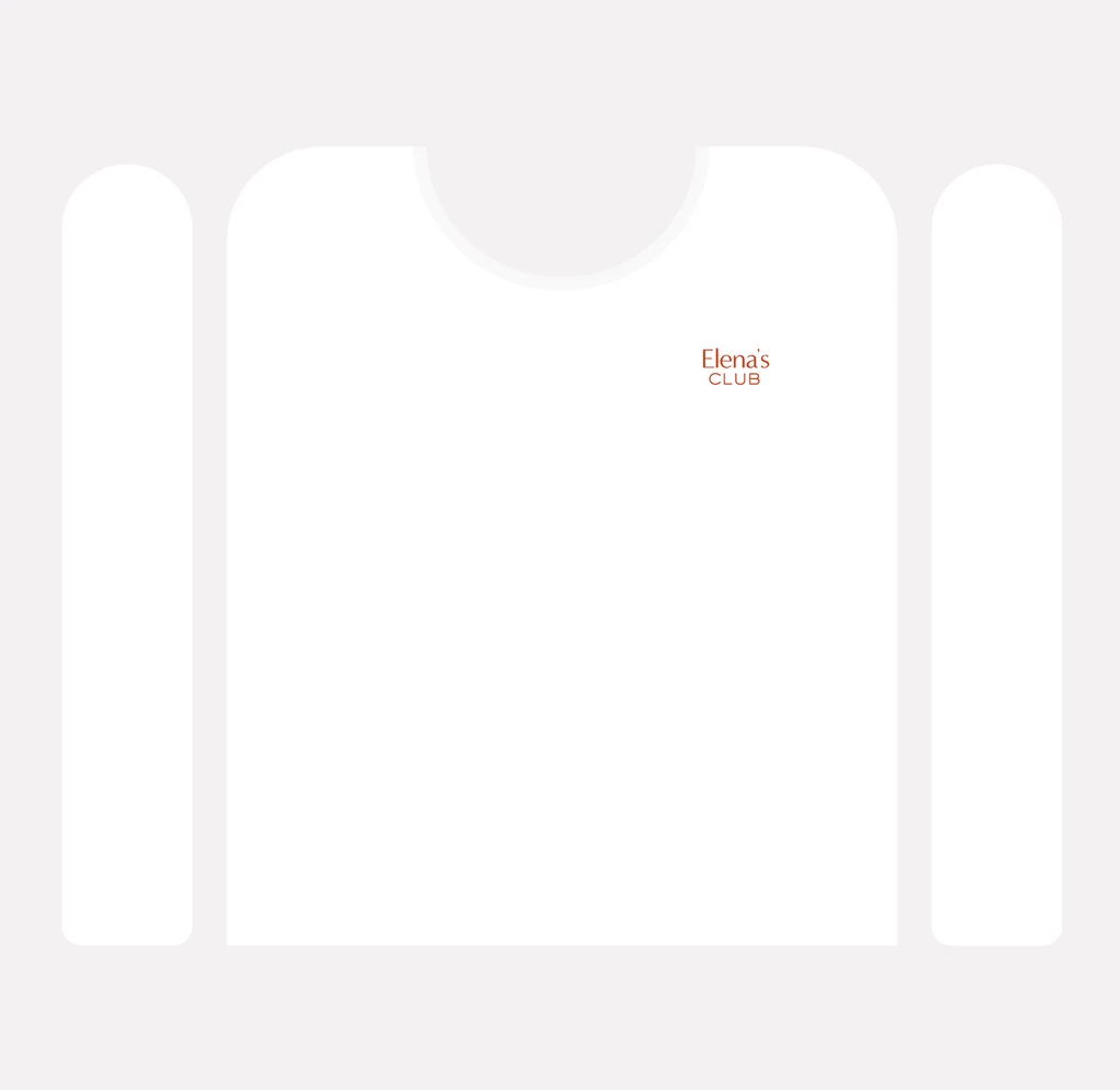 White Stay in School Long-Sleeve